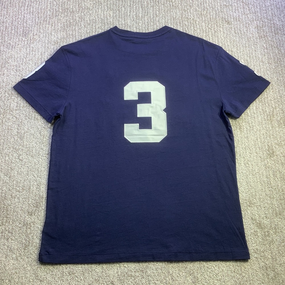 Polo Ralph Lauren Los Angeles Big Pony T-Shirt Navy Blue Classic Fit Size M NWT - Picture 3 of 13